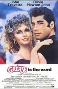 Poster art for "Grease."