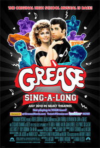 Poster art for "Grease."