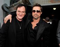 Director Quentin Tarantino and Brad Pitt at the California premiere of "Inglorious Basterds."