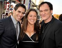 Eli Roth, Camryn Manheim and director Quentin Tarantino at the California premiere of "Inglorious Basterds."