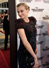 Diane Kruger at the California premiere of "Inglorious Basterds."