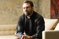 Mark Ruffalo as Father Joe in "Sympathy for Delicious."