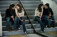 Kristen Stewart and Taylor Lautner in "The Twilight Saga: New Moon." 