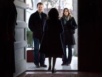 Peter Sarsgaard as John Coleman, Isabelle Fuhrman as Esther and Vera Farmiga as Kate Coleman in "Orphan."