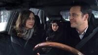 Vera Farmiga as Kate, Isabelle Fuhrman as Esther and Peter Sarsgaard as John in "Orphan."