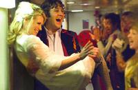 January Jones and Chris O'Dowd in "Pirate Radio."