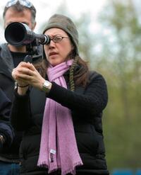 Director Karyn Kusana on the set of "Jennifer's Body."