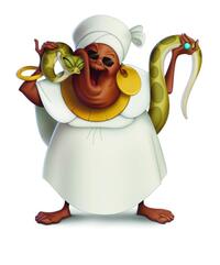 JuJu and Mama Odie in "The Princess and the Frog."