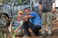 Director Dennis Iliadis on the set of "The Last House on the Left."