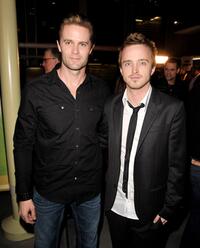 Garret Dillahunt and Aaron Paul at the California premiere of "The Last House On The Left."