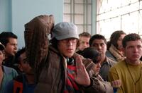 Writer/director Cary Joji Fukunaga on the set of "Sin Nombre."