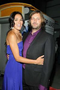 Simone Kessell and Director Gregor Jordan at the California premiere of "The Informers."