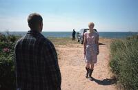 Benno Furmann, Hilmi Sozer and Nina Hoss in "Jerichow."
