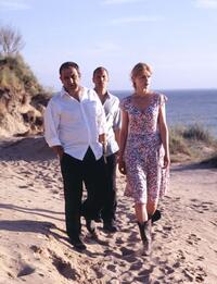 Hilmi Sozer, Benno Furmann and Nina Hoss in "Jerichow."