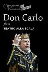 Poster art for "Don Carlo Opera from La Scala."