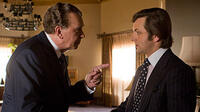 Best Actor nominee Frank Langella and Michael Sheen in "Frost/Nixon."