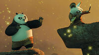 A scene from the Best Animated Feature Film nominee "Kung Fu Panda."
