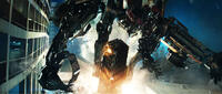 Wheelbot joins in the battle in “Transformers: Revenge of the Fallen.”