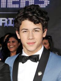 Nick Jonas at the California premiere of "Jonas Brothers: The 3D Concert Experience in IMAX 3D."