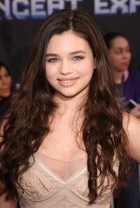 India Eisley at the California premiere of "Jonas Brothers: The 3D Concert Experience in IMAX 3D."