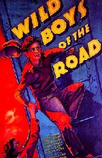 Poster art for "Wild Boys of the Road."
