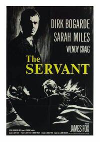 Poster art for "The Servant."