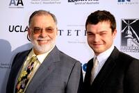 Director Francis Ford Coppola and Alden Ehrenreich at the California premiere of "Tetro."