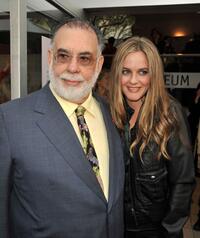 Director Francis Ford Coppola and Alicia Silverstone at the California premiere of "Tetro."