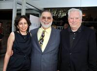 Producer Anahid Nazarian, Director Francis Ford Coppola and producer Fred Roos at the California premiere of "Tetro."