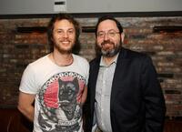 Director Duncan Jones and Michael Barker at the after party of the New York premiere of "Moon."