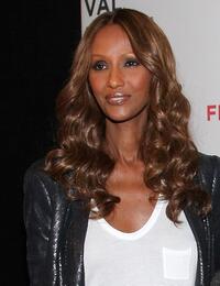 Iman at the New York premiere of "Moon."