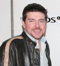 Producer Stuart Fenegan at the New York premiere of "Moon."