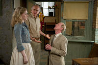 Evan Rachel Wood as Melody, Larry David as Boris and Ed Begley, Jr. as John in "Whatever Works."