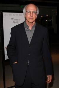 Larry David at the California premiere of "Whatever Works."