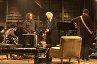 Jack White, Davis Guggenheim, Jimmy Page and The Edge in "It Might Get Loud."