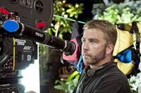 Director Peter Billingsley on the set of "Couples Retreat."