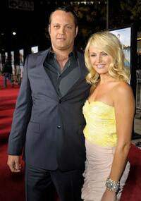 Vince Vaughn and Malin Akerman at the California premiere of "Couples Retreat."