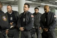 Jean Reno, Matt Dillon, Skeet Ulrich and Columbus Short in "Armored."