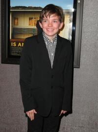 Bill Milner at the New York premiere of "Is Anybody There?"