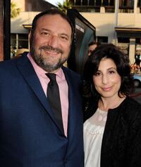 Joel Silver and Sue Kroll at the California premiere of "Splice."