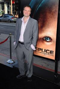 David Hewlett at the California premiere of "Splice."