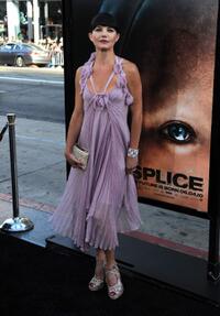 Delphine Chaneac at the California premiere of "Splice."