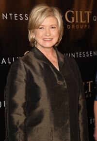 Martha Stewart at the New York premiere of "Valentino: The Last Emperor."