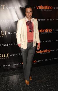 Zac Posen at the New York premiere of "Valentino: The Last Emperor."