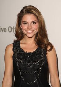 Maria Menounos at the New York premiere of "Valentino: The Last Emperor."