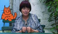 Chris Marker voices Guillaume-en-Egypte (the cat) and Agnes Varda in "The Beaches of Agnes."