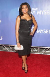 Taraji P. Henson at the New York premiere of "Tyler Perry's I Can Do Bad All By Myself."