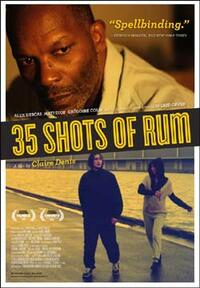 Poster art for "35 Shots of Rum."