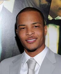 Tip "T.I." Harris at the California premiere of "Takers."