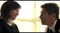 Ryoko Hirosue as Mika Kobayash and Masahiro Motoki as Daigo Kobayashi in "Departures."